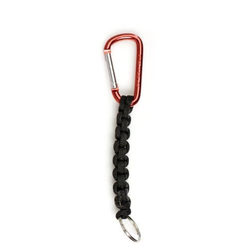 Paracord Keychain Black