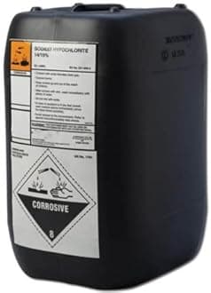 25 Litres of Sodium Hypochlorite - Liquid Chlorine
