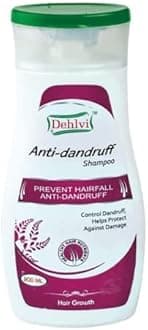 Dehlvi Anti Dandruff shampoo (500ml each pack of 2) with free s rose water