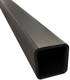 Mild Steel Square ERW Tube | Mild Steel Square Hollow Box Section | 1 1/2" x 1 1/2" x 16g (38.1mm x 38.1mm x 1.5mm) | 1m - 3m Lengths (1m)