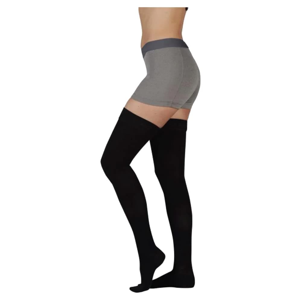 Juzo 20-30 mmHg, Basic, Thigh, FF Short, Silicone Socks