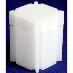 Square Half Dollar Coin Tubes (10 Pack)