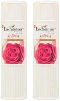 Enchanteur Enticing Talc, Fragrance Powder, 125g (Pack of 2)