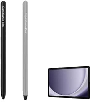 Stylus Pen（no Charging） for Samsung Galaxy Tab A9/A9Plus/A8/A8plus/A7/A7lite/ipad/Microsoft Surface/Lenovo/AMZ Fire HD/Kids Table/Dell/HP All Touch Devices Universal Pen (Black+Gray)