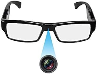 FREDI HD PLUS Glasses Camera with HD Video Recording | Wearable Smart Glasses for Men & Women | Rechargeable with 64GB TF Card Support