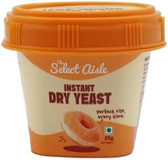 Instant Dry Yeast- 25g [Perfect for baking breads| Leavening| Rising| Soft Bread| Baking indredients]