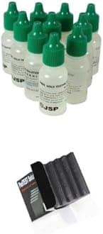 14k Gold Testing Acid 10 Bottles Plus Box of PuriTEST Deluxe Test Stones