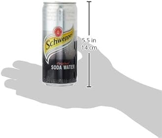 Schweppes Vegetarian Soda Water, 300Ml, Pack of 1 - Soda