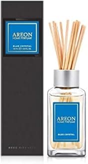 Home Fragrance Luxury Perfume Reed Diffuser + 10 Rattan Reeds, Blue Crystal PSL06 85ml