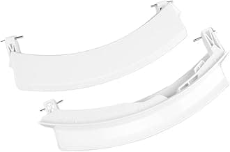 Washing Machine Door Handle 9000389973 9000534076 Accessories， Compatible for Bosch Washing Machine Handle Replacement(White)