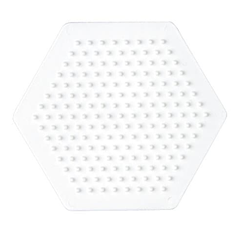 Hama 223 Midi - White Pegboard - Small Hexagon