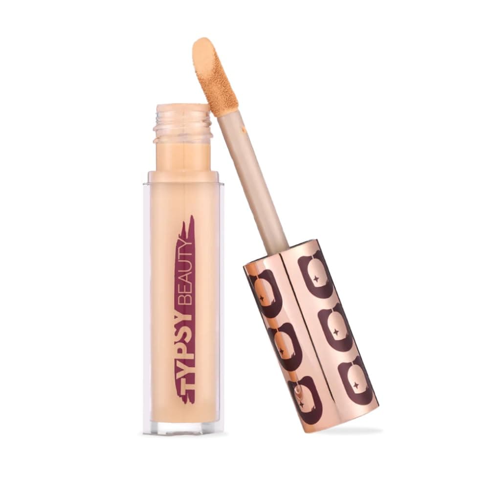 Typsy Beauty Hangover Proof Full Coverage Concealer | Full Coverage, Natural Matte Finish | Covers acne, scars & blemishes | Blurs fine lines, pores & wrinkles | Baileys 04 (5.8 g)