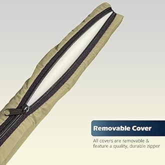 iSTYLE MODE BETTER HOME CHOICE 3 Pieces Replacement Cushions Set For Rattan Chairs Sofa Patio Garden Outdoor Furniture Water Resistant Patio Padding Lightweight and Durable (Sand)