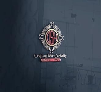 DSH CRAFTING YOUR CURIOSITY Metal Wall Decor Sculpture Leaf Framed (Set Of -2) Wall Art Gold & Green Rectangle Shape For Decoration