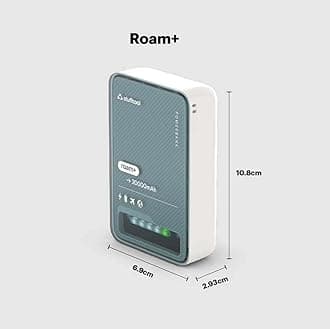 Stuffcool Roam+ 20000mAh Compact Powerbank with 20W Type C Output Charges iPhone 50% in 30 mins and 22.5 Fast Charging, Type A Port - Cool Transparent with Glossy Finish