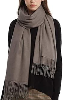 FURTALK Women's Winter Cashmere Feel Pashmina Shrimp Soft Warm Blanket Scarves - One Size