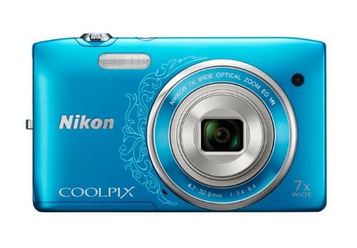 Nikon Digital Camera COOLPIX S3500DBL Blue