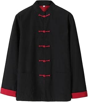 Mens Martial Arts Kung Fu Jacket Tang Suit