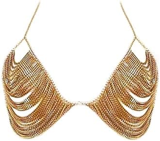 Women's Sexy Body Chain Multi layer Chest Chain Fashion Bra Chain Accessories Gift Body Jewelry