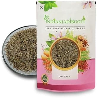 IndianJadiBooti Dhamasa (Fagonia Cretica) | 2 Pack of 400g (Total=800g) | Damasha Panchang/Sachhi Buti | Whole Plant Dried Herb (with Thorns) | Traditional Cooling & Purifying Tonic (Rakta Shodhak)