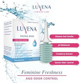 Luvena Feminine Personal Rinse - Intimate Wash for Women - Ultra-Gentle Feminine Wash to Maintain Freshness - Daily Intimate Feminine Rinse - (2 Pack, 3oz Bottles)