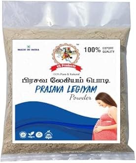 Prasava Legiyam Powder, 600g, Prasava Nadakaya Lehiyam, Pillai Prtha Marundhu, Postpartum Lehyam Powder, (pack of 6 x 100g)