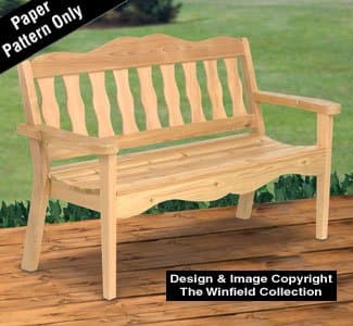 Ultimate Garden Bench Woodworking Project Plan