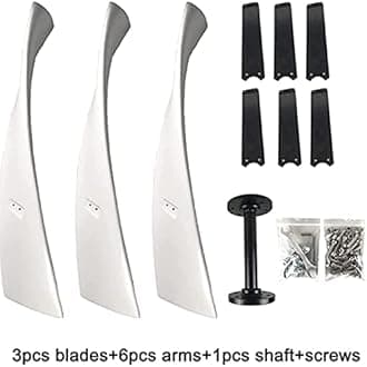 New Light And Portable Wind Turbine,Maglev Wind Generator 3000W 12V 24V 48V 220V Vertical Axis Wind Turbine for Home Use Vertical Axis Wind Turbine for Camping,24V