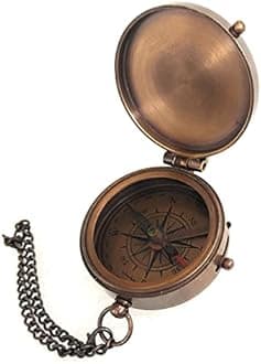 Islamic Gift for Men Women Kids | Qibla Compass - Allah Takwa Sunnah Muslim Gifts Idea Ramadan Eid Gift Birthday Salah Prayer Direction (Allah is Sufficient)