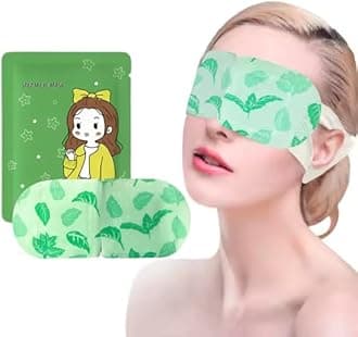 Heated Eye Mask,10 Packs Masks for Dark Circles and Puffiness Dry Eyes Stress Relief Disposable Steam Mask, Works Better with Eye Cream, Portable for Beauty Personal Care - Unscented