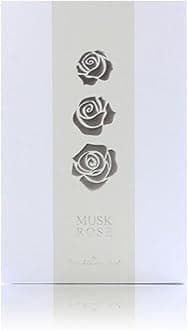 Arabian Oud MUSK ROSE 100 ml | Eau de Parfum Unisex | Fruity notes, Rose, Musk, Apple, Cyclamen, Freesia, Amber, Vanilla | Fresh, Floral and Musky Scent.