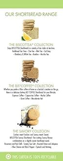 Matcha Green Tea Shortbread Cookies - 8 Cookies, 5.6 oz by BISCOTTEA