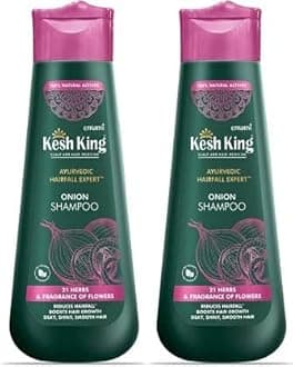 Ayurvedic Onion Shampoo with 21 Herbs, Reduces Hairfall & Boost Hair Growth, 600ml