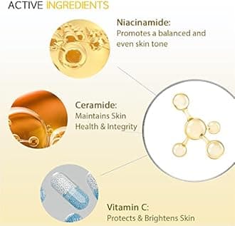 OOTD Intensive Vegan Facial Eye Serum and Cream [5 Pack] Korea All Day Skin Care Solution for Sensitive Skin