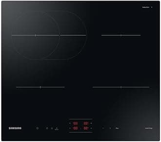 Samsung Slim Fit Induction Hob NZ64B4015FKU1 with Oval Ring and Remote Monitoring, Black