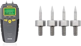 General Tools Moisture Meter Bundle with Replacement Pins