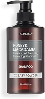 【KUNDAL/クンダル】Shampoo 500ml (Bottle) #Baby Powder #Honey & Macadamia #Nature #Weakly Acidic #Moisturizing #Perfume Shampoo