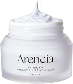 ARENCIA Hyssop Blurring Cream, Intense Collagen Face Moisturizer & Night Repair Cream for Anti-Aging, Nourishing Skin Barrier, Premium Korean Skincare, 1.76oz