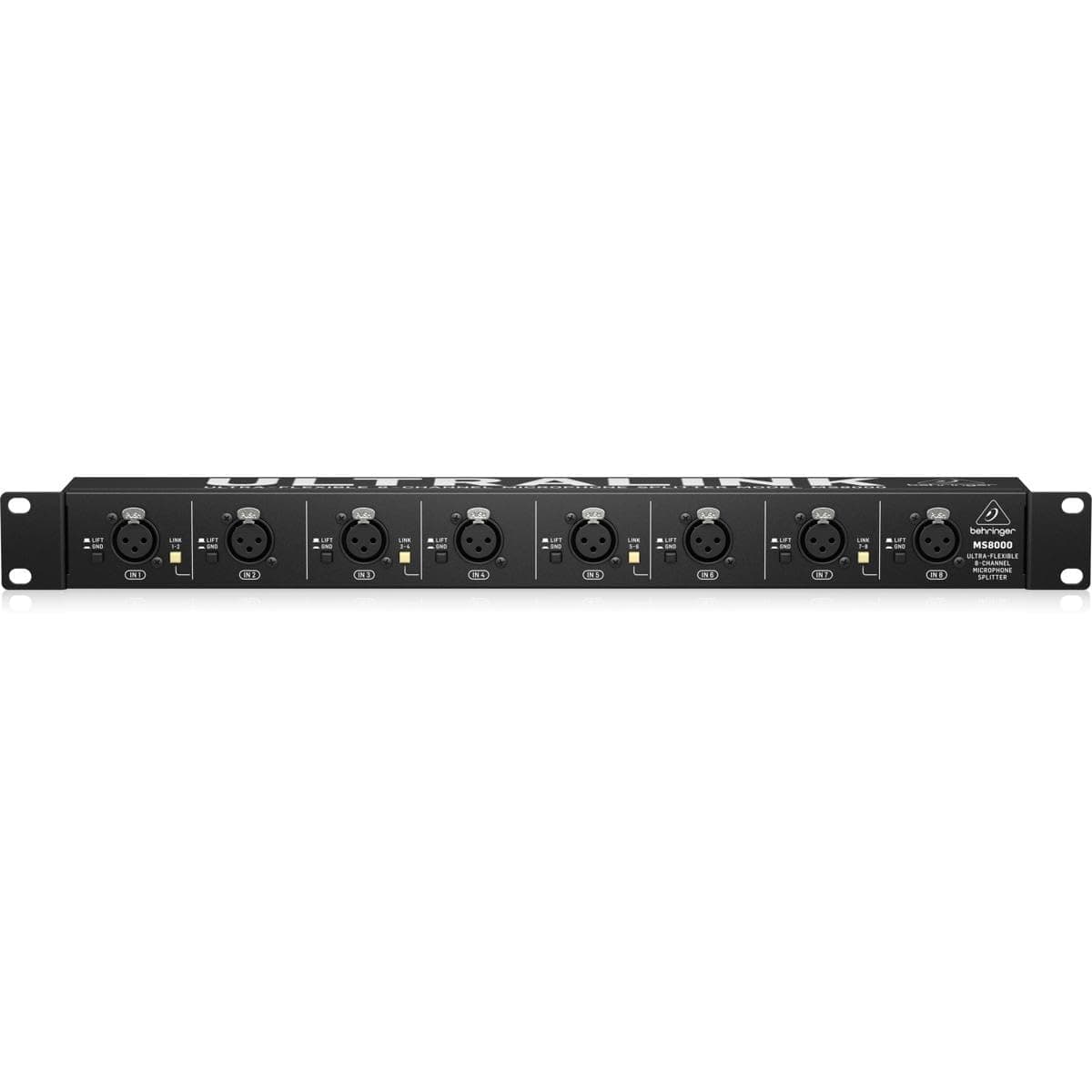 MS8000 Ultra-Flexible 8-Channel Microphone Splitter