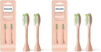 Philips One by Sonicare, 2 Brush Heads, Shimmer, BH1022/05 (Pack of 2)