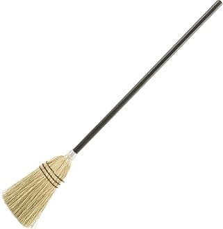 FG637300BRN Corn-Fill Lobby Broom, Brown (Pack of 12)