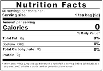 TEARELAE - Holy Basil Tea Bags - 60 Count - 100% Pure Natural Holy Basil Leaves - Aid in Digestion, Boost Immune System - Non-GMO - Caffeine-Free