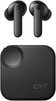 CMF Buds 2 Wireless Earbuds, 2025New Bluetooth Headphones with 48dB Hybrid ANC, Ultra Bass Technology Active Noise Cancellation Earphones, 55H Playtime, 6HD Mics, ChatGPT Integration Dark Grey