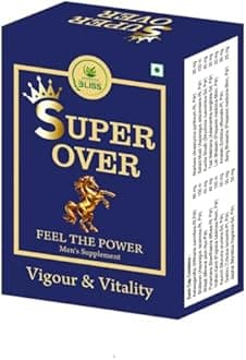 Ayurveda Super Over Men's Supplement | Herbal Ayurvedic Capsules for Stamina, and Energy (3)