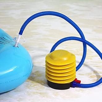 Nixby Foot Air Pump with Hose, Plastic Labor-Saving Air Inflatable Pump for Sports, Mattress, Inflatable Boat, Exercise Ball, Balloon, Swimming Ring, Pool Toys