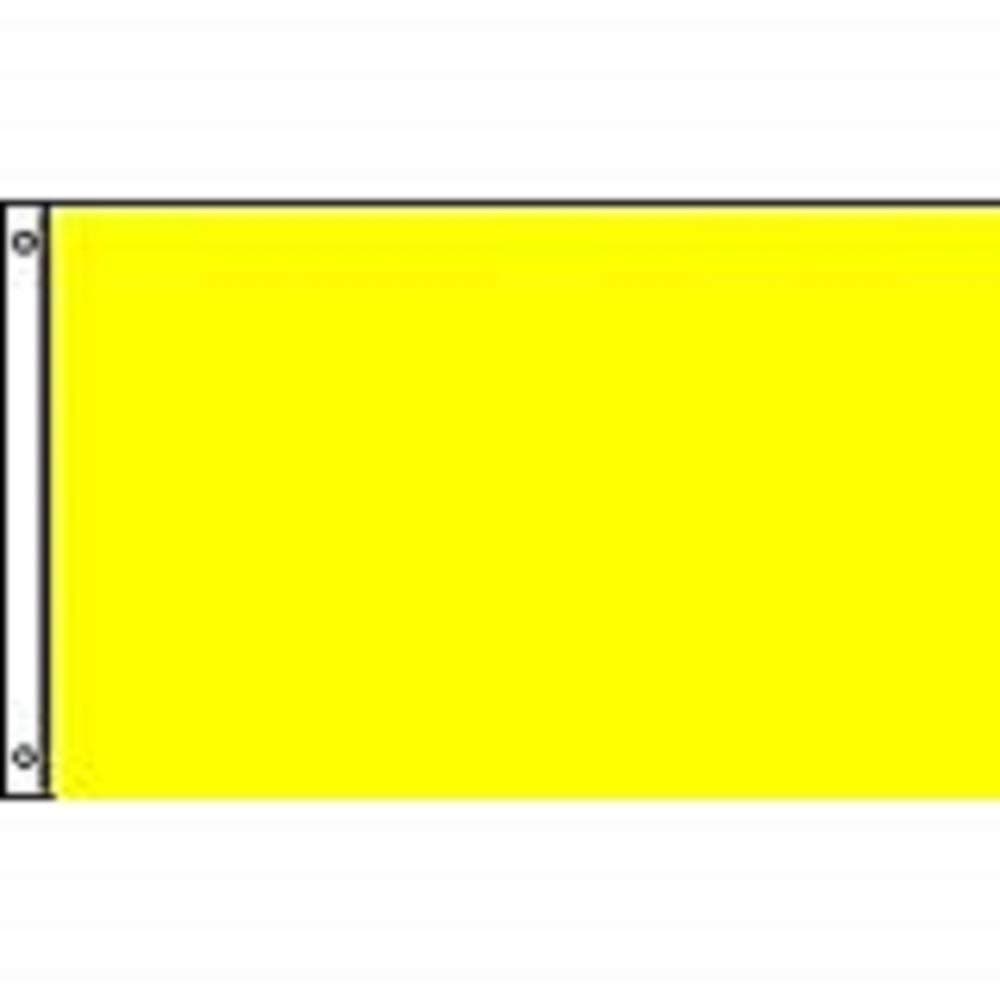 3x5 FT Yellow Solid Color Blank Flag Nylon Flag