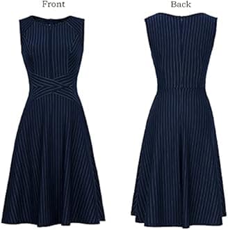 VFSHOW Womens Front Zipper Slim Work Office Business Cocktail Party Pencil Dress