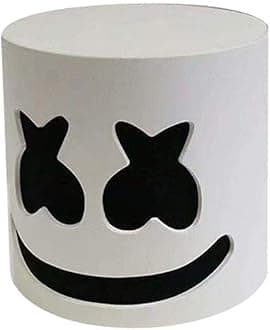 Candora DJ Mask Full Head Helmet Halloween Cosplay Mask Bar Music Props