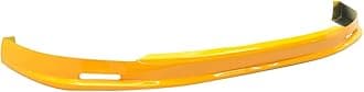 Pre-Painted Front Bumper Lip Compatible with 1996-1998 Honda Civic EK, Orange PU Front Lip Finisher Under Chin Spoiler Add On Available by IKON MOTORSPORTS, 1997