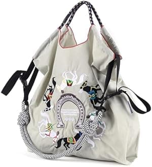 Ball&Chain Stylish Women's Reusable Shopping Bag for Leisure, Travel, and Beach Trips